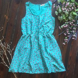 Just Funky Bird Print Sundress S